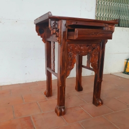 Bàn thờ gia tiên gỗ muồng ngang 88cm