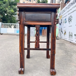 Bàn thờ gia tiên gỗ muồng ngang 1m07