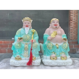 [10inch] Tượng Thần tài Thổ Địa bằng đá nhập khẩu cao cấp cao 25cm – 4 màu