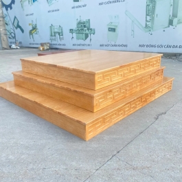 Bàn kê, bục kê, đặt bàn thần tài thổ địa bằng gỗ sồi 100% - Ngang 81cm x Sâu 81cm