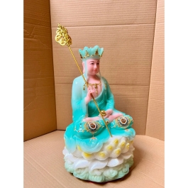 [12inch] Địa Tạng Xanh Gấm Đá Việt Nam Cao 30cm