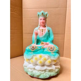 [12inch] Địa Tạng Xanh Gấm Đá Việt Nam Cao 30cm