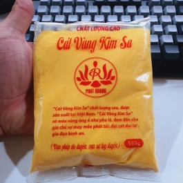 Cát Kim Sa, Cát Vàng Lư Hương – Tro Vàng Để Bát Hương Thờ 500g
