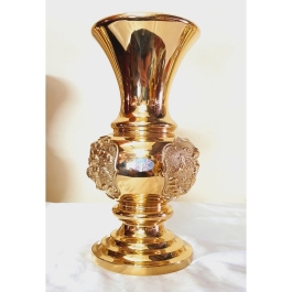 Bình Bông Mai Liễu Bằng Đồng Thương Hiệu Vĩnh Tiến Cao 25cm [BBML-2] 