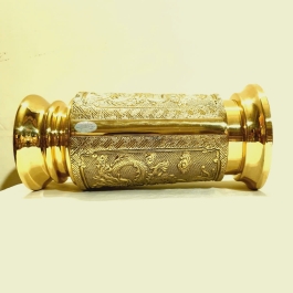 Ống đựng nhang bằng đồng thương hiệu Vĩnh Tiến dài 26,5cm, nặng 2kg