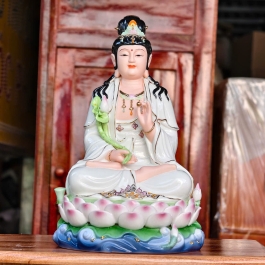 Tượng Đại Thế Chí Bồ Tát Bằng Sứ Cao Cấp cao 30cm