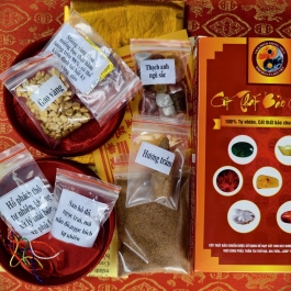 Bộ Cốt Thất Bảo Chuẩn 100% - Cốt Bát Hương - Cốt Tượng Thần Tài