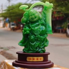 Tượng Phật Di Lặc Cát Tường Thu Hút Tài Lộc cao 33cm