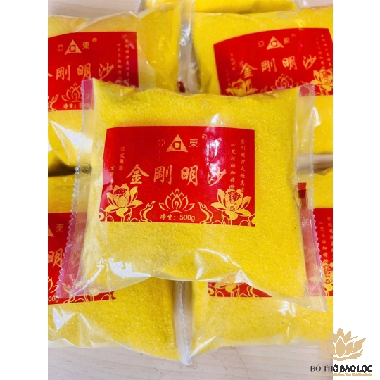 Cát Kim Sa, Cát Vàng Lư Hương – Tro Vàng Để Bát Hương Thờ 500g