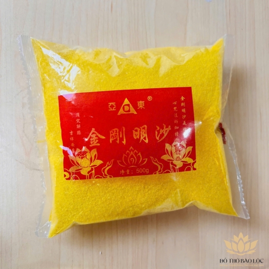 Cát Kim Sa, Cát Vàng Lư Hương – Tro Vàng Để Bát Hương Thờ 500g