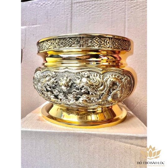 Bát Nhang Bằng Đồng Thương Hiệu Vĩnh Tiến Cao 11cm x ĐK 17cm [BH3]