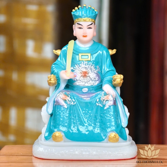 [6inch] Tượng Ông Táo Bà Táo Bằng Đá Nhập Hàng Cao Cấp Cao 15cm