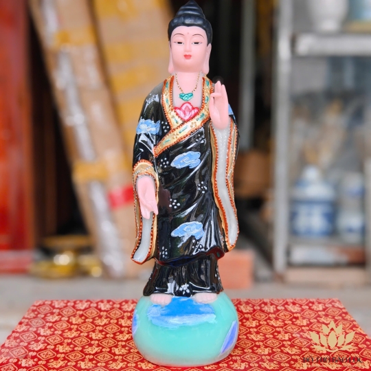 Tượng Mẹ Địa Mẫu Diêu Trì bằng Bột Đá che chở gia đạo, thu hút tài lộc (2 mẫu)