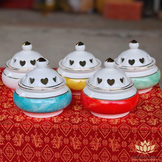 Lư đốt trầm, lư xông trầm bằng sứ đá hoa cương cao cấp