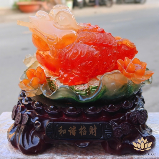 Tượng Cóc, Thiềm Thừ phong thủy chiêu tài, thu hút tài lộc