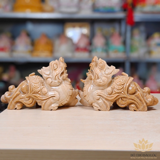 Tượng Tỳ Hưu, Kỳ Lân phong thủy bằng đá tự nhiên, Linh Vật Trấn Trạch Chiêu Tài Lộc