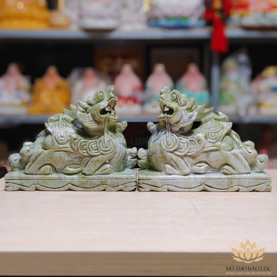 Tượng Tỳ Hưu, Kỳ Lân phong thủy bằng đá tự nhiên, Linh Vật Trấn Trạch Chiêu Tài Lộc