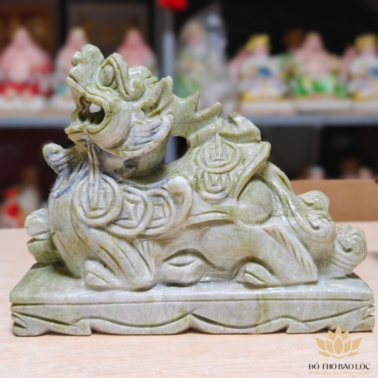 Tượng Tỳ Hưu, Kỳ Lân phong thủy bằng đá tự nhiên, Linh Vật Trấn Trạch Chiêu Tài Lộc