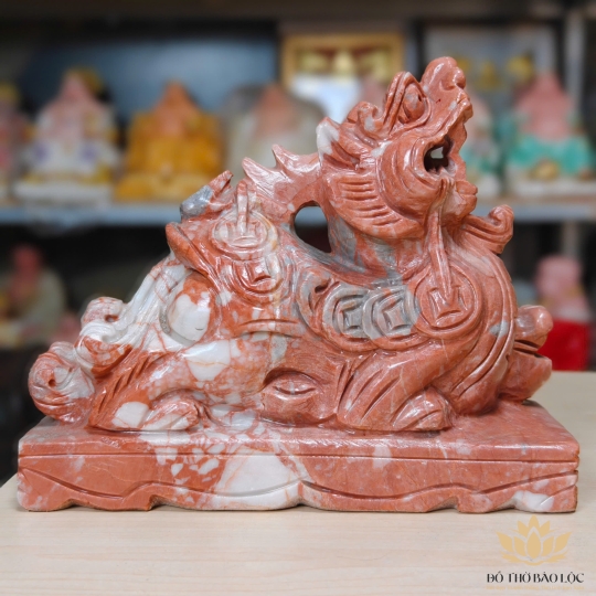 Tượng Tỳ Hưu, Kỳ Lân phong thủy bằng đá tự nhiên, Linh Vật Trấn Trạch Chiêu Tài Lộc